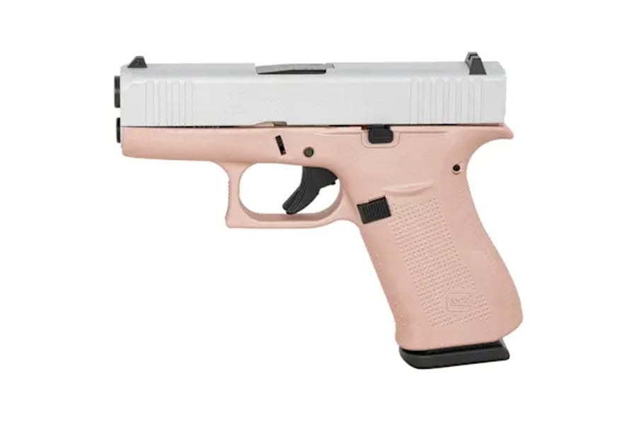 Glock 43X 9mm Sub-Compact Pistol with Rose Gold Finish
