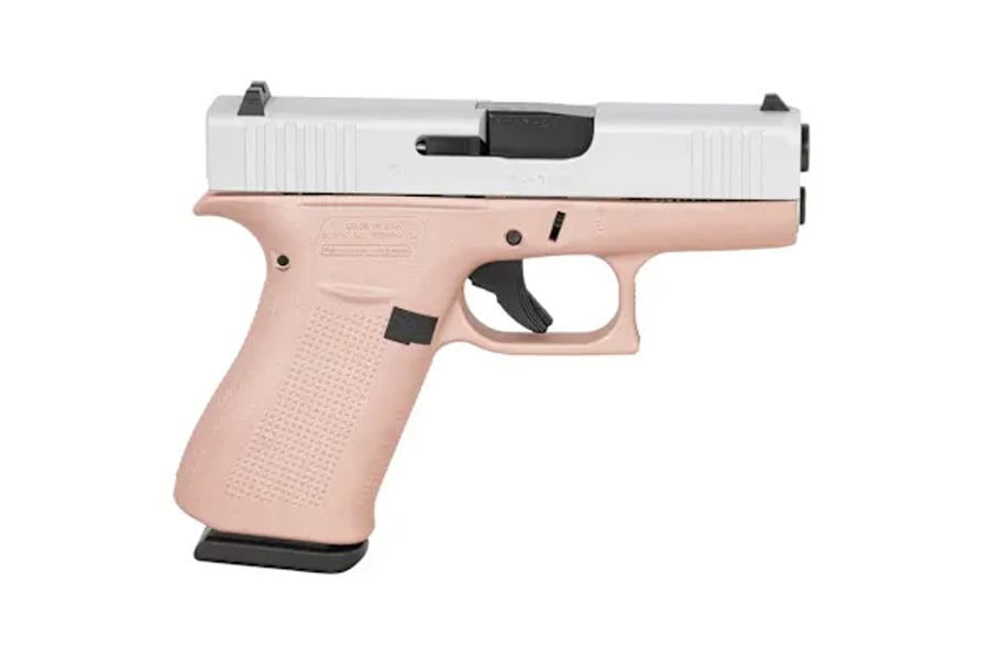 Glock 43X 9mm Sub-Compact Pistol with Rose Gold Finish