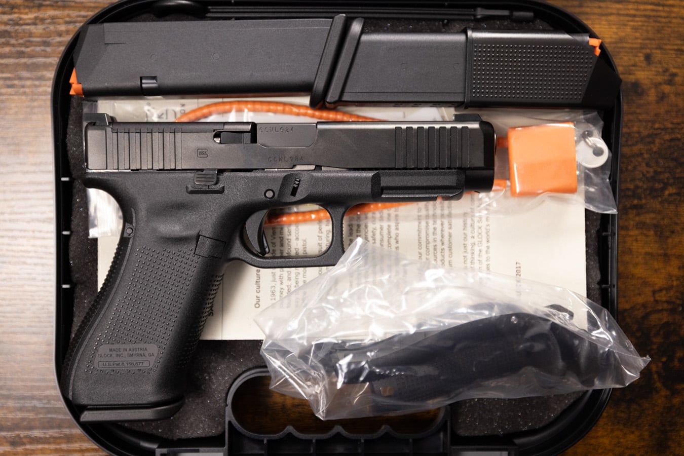 GLOCK 47 M.O.S. 9mm New in Box Optic Ready Police Trade-in Pistol