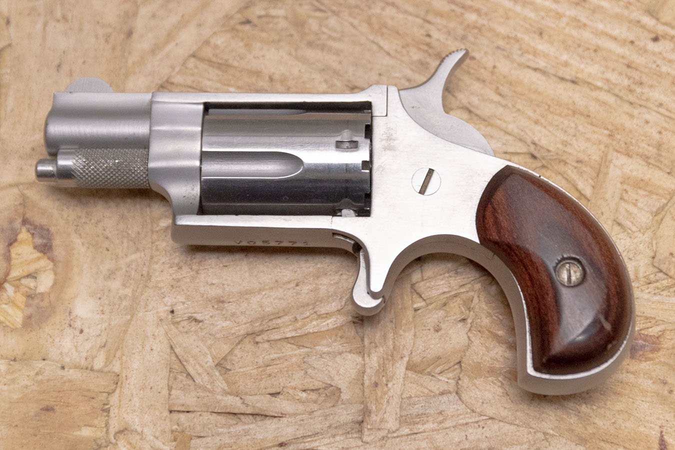 NORTH AMERICAN ARMS Derringer 22LR Police Trade-In Revolver Single-Action