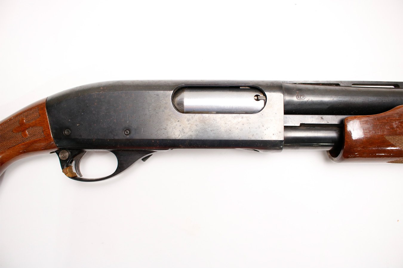 REMINGTON 870 Wingmaster 12-Gauge Police Trade-in Pump-Action Shotgun
