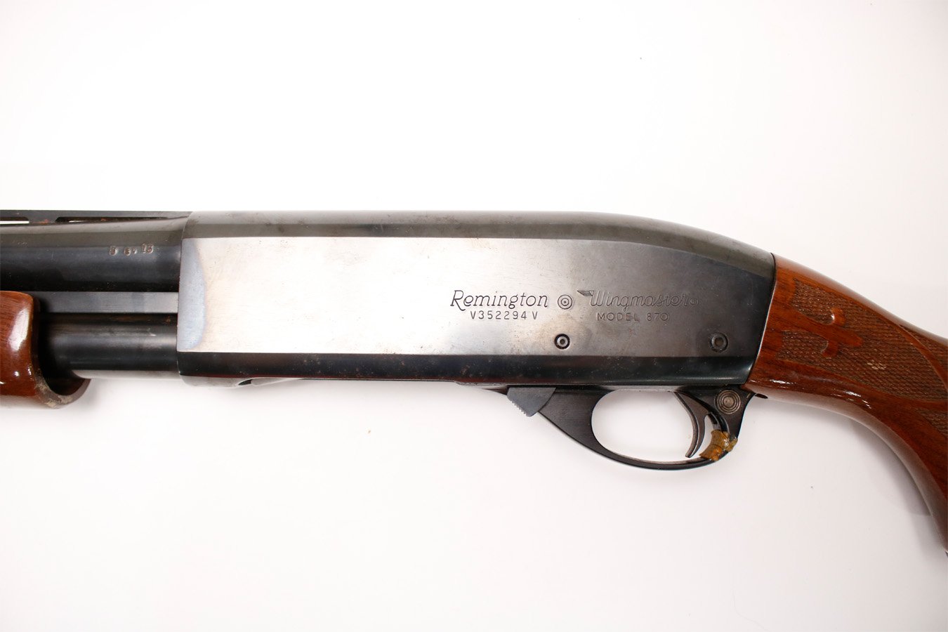 REMINGTON 870 Wingmaster 12-Gauge Police Trade-in Pump-Action Shotgun
