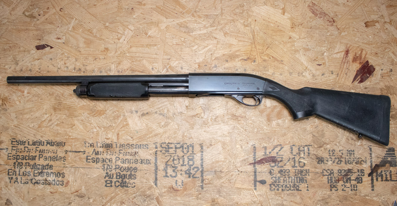 REMINGTON 870 Wingmaster 12 Gauge Police Trade-In Shotgun with Pachmayr Fore-end
