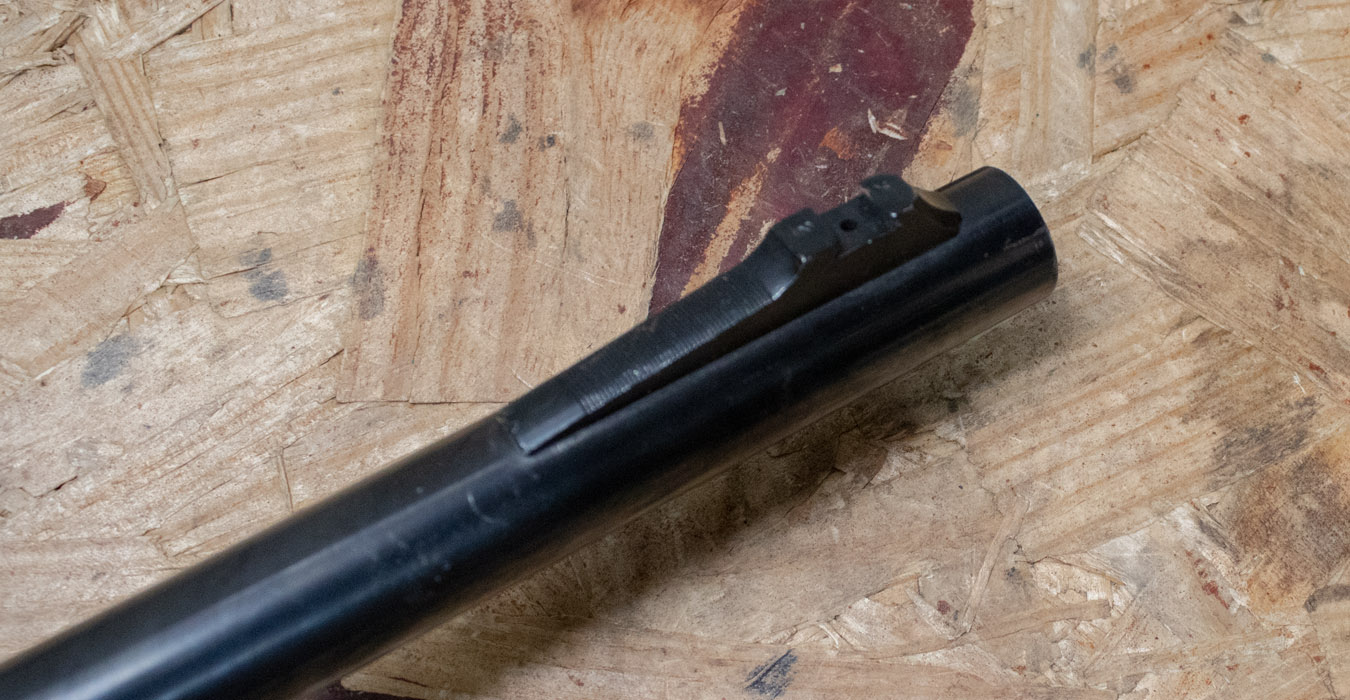 REMINGTON 870 Wingmaster 12 Gauge Police Trade-In Shotgun with Speedfeed Stock