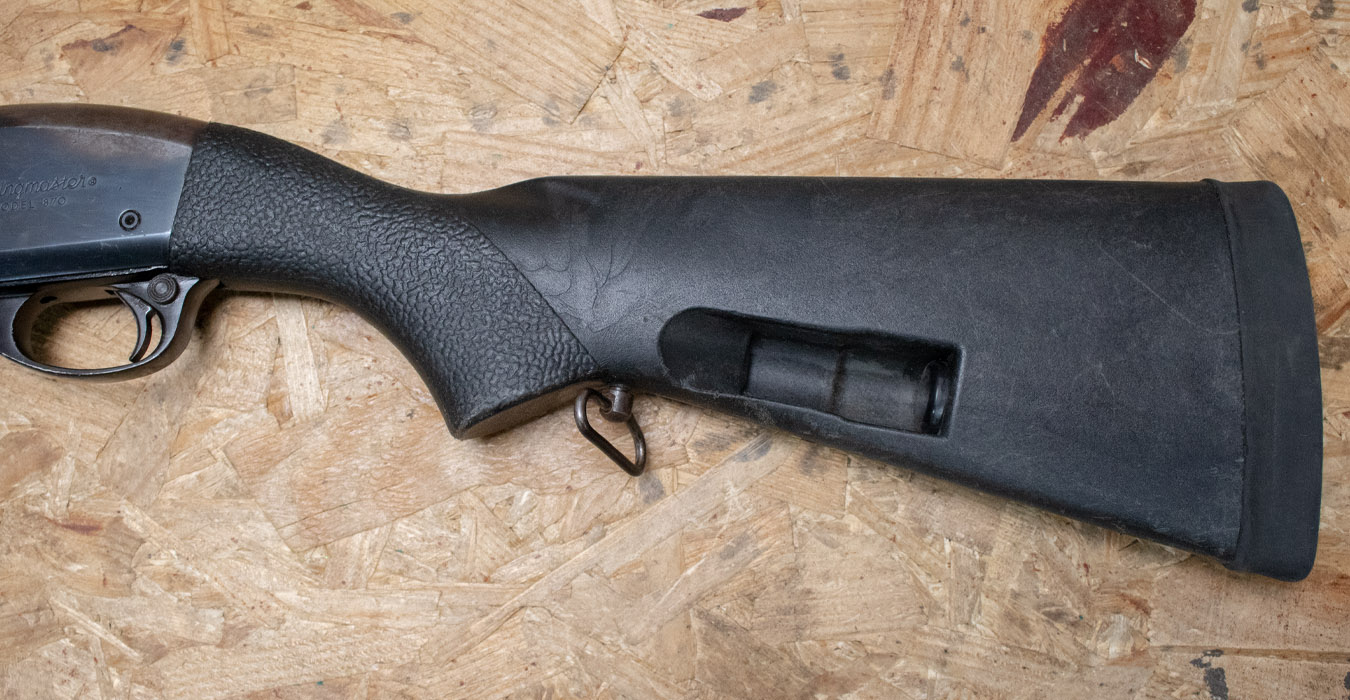 REMINGTON 870 Wingmaster 12 Gauge Police Trade-In Shotgun with Speedfeed Stock