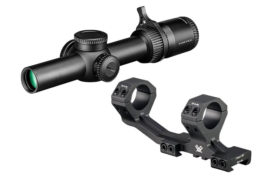 Vortex Venom 1-6x24 SFP Riflescope with AR-BDC3 Reticle and Sport Cantilever 30mm Mount