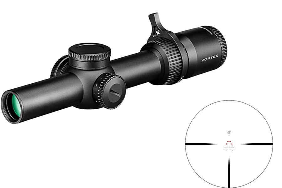 Vortex Venom 1-6x24 SFP Riflescope with AR-BDC3 Reticle and Sport Cantilever 30mm Mount