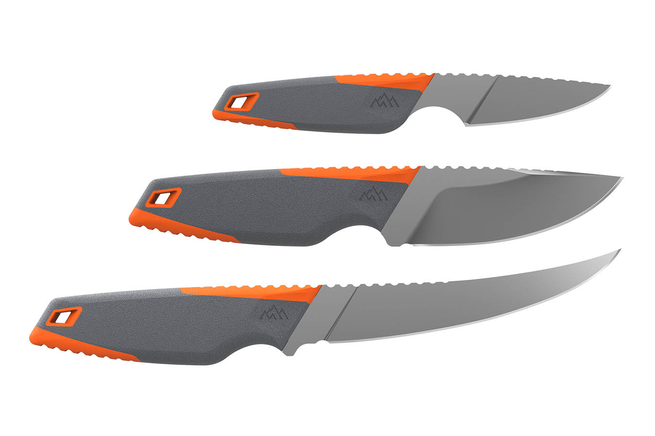 OUTDOOR EDGE Vantex 3 Inch Boning/Caper/Drop Point Knife Set