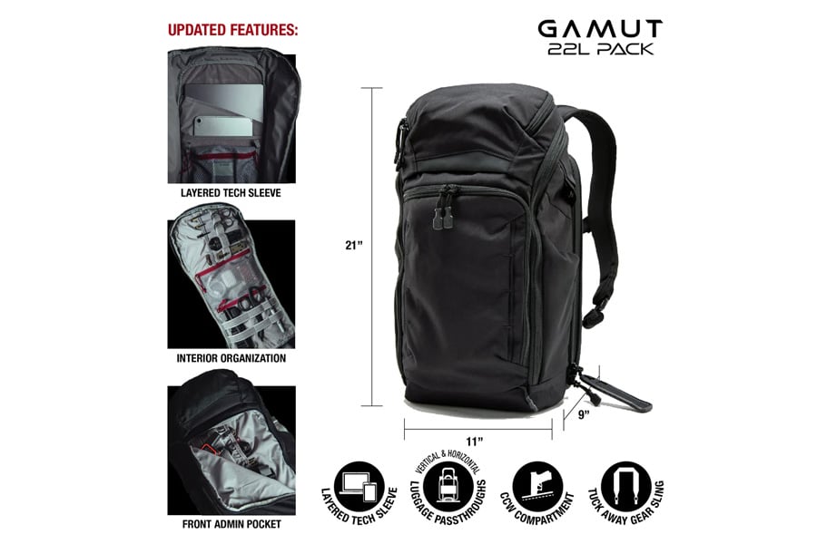 Vertx Gamut 22L Backpack