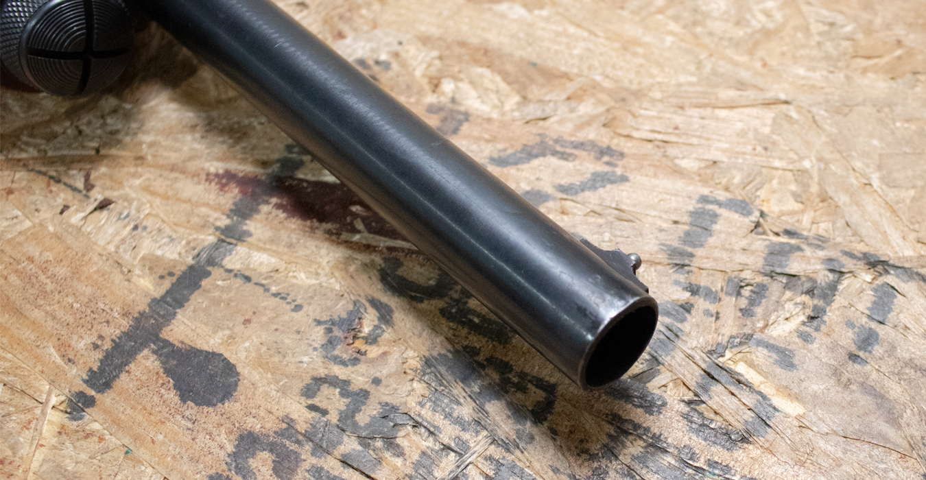 REMINGTON 870 Wingmaster 12 Gauge Police Trade-In Shotgun with Wood Stock