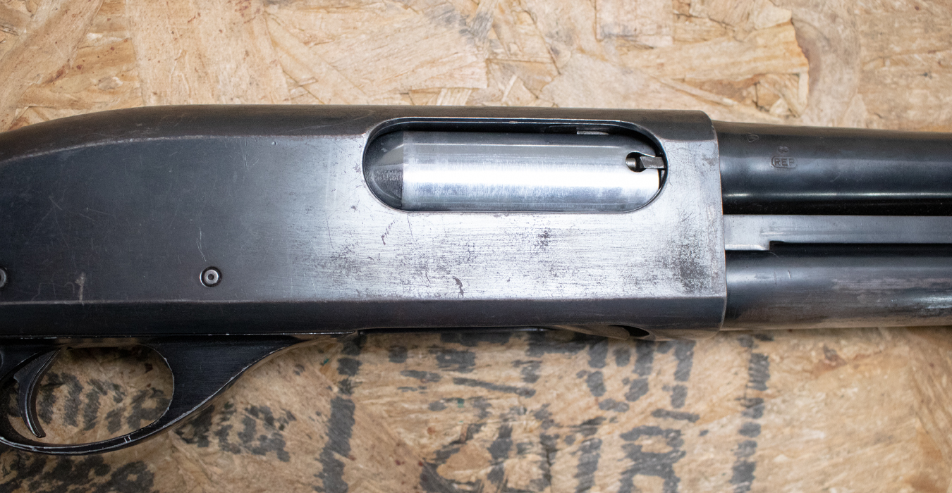 REMINGTON 870 Magnum 12 Gauge Police Trade-In Shotgun with Speedfeed Stock