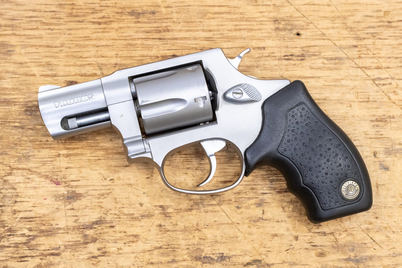 TAURUS 85 38 Special Stainless 5-Shot Used Trade-in Revolver 