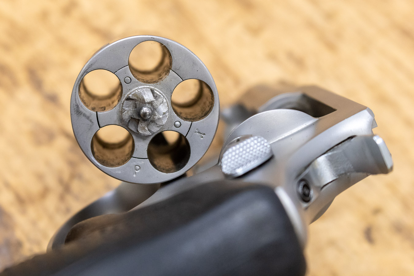 TAURUS 85 38 Special Stainless 5-Shot Used Trade-in Revolver 