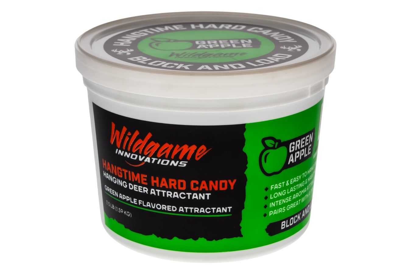 WILDGAME INNV Hangtime Hard Candy Block 3.5LB (Apple)