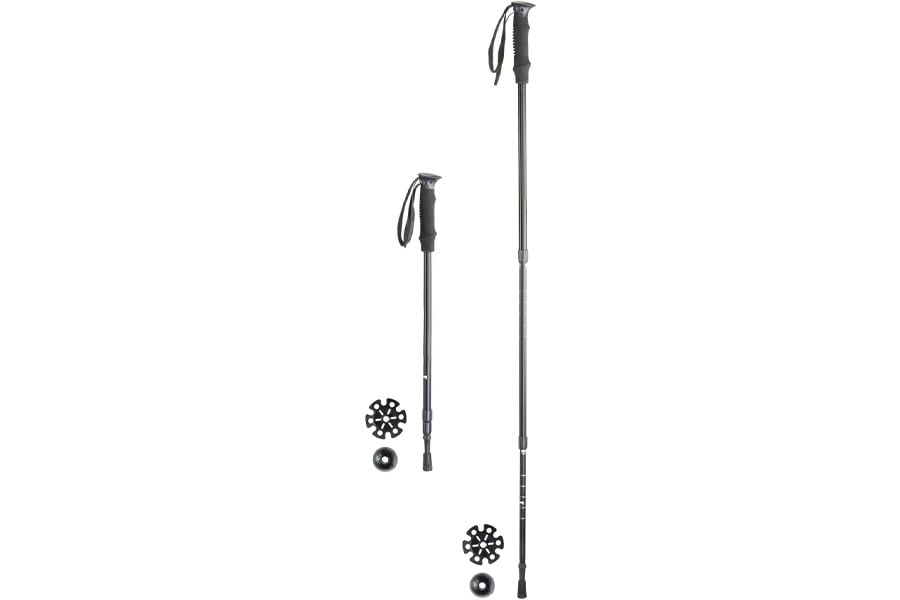 SONA ENTERPRISES 26 to 53 Inch Telescoping Trekking Set with Twist Lock and Carrying Case