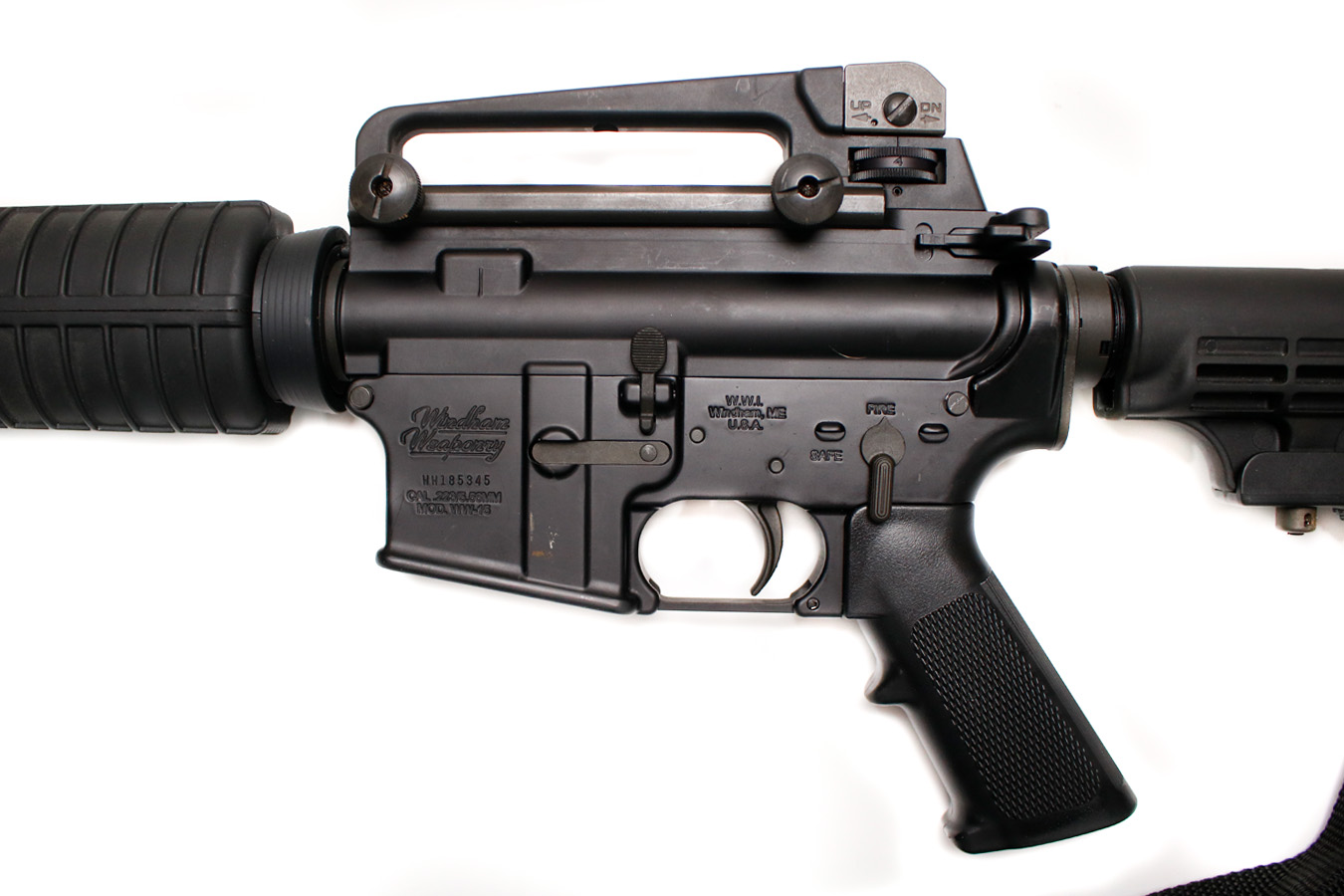 WINDHAM WEAPONRY WW-15 5.56mm Police Trade-In Rifle with Detachable Carry Handle