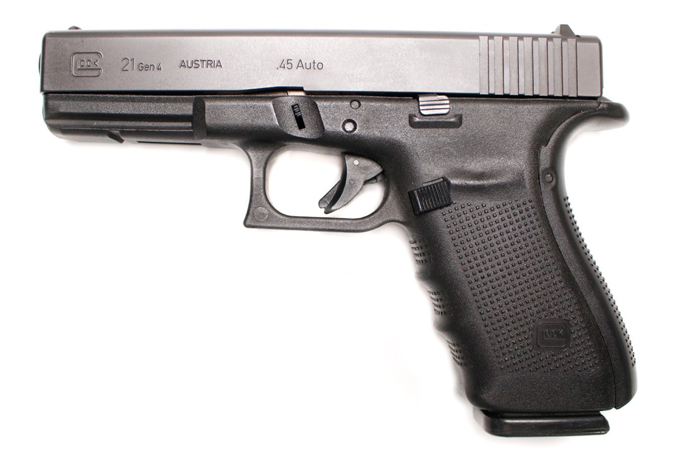 GLOCK 21 Gen4 45 ACP Police Trade-In Pistol with Three Magazines and Original Box