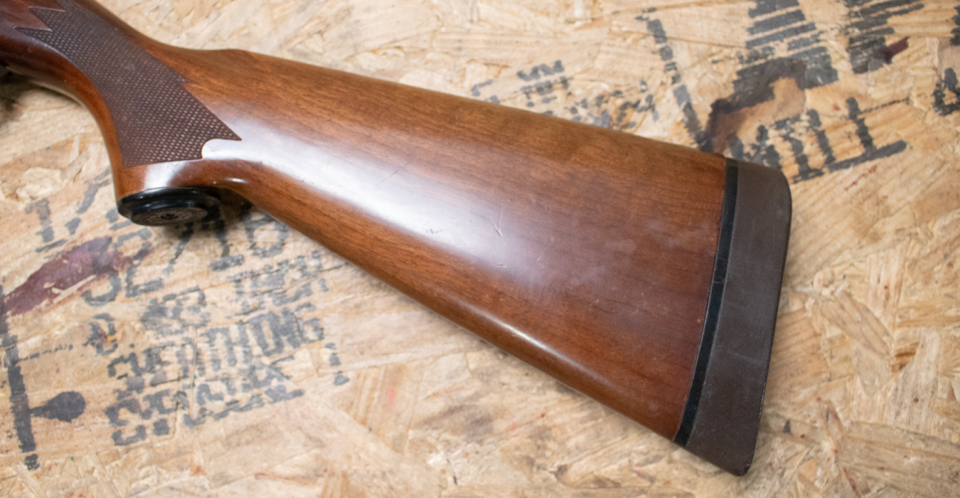 REMINGTON 870 Wingmaster Magnum 12 Gauge Police Trade-In Shotgun with Ribbed Barrel
