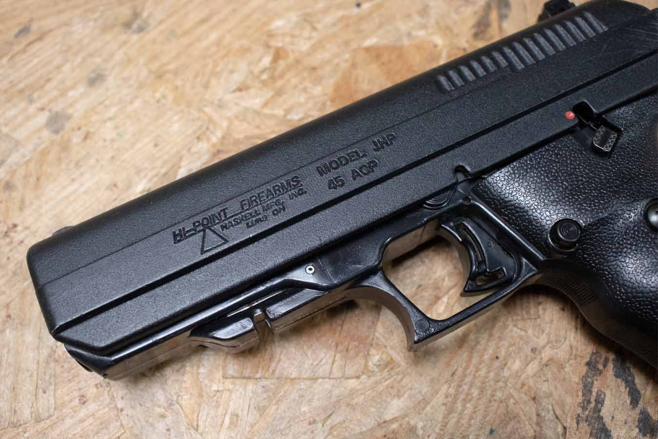 HI POINT JHP-45 45ACP Police Trade-In Pistol (Magazine Not Included)