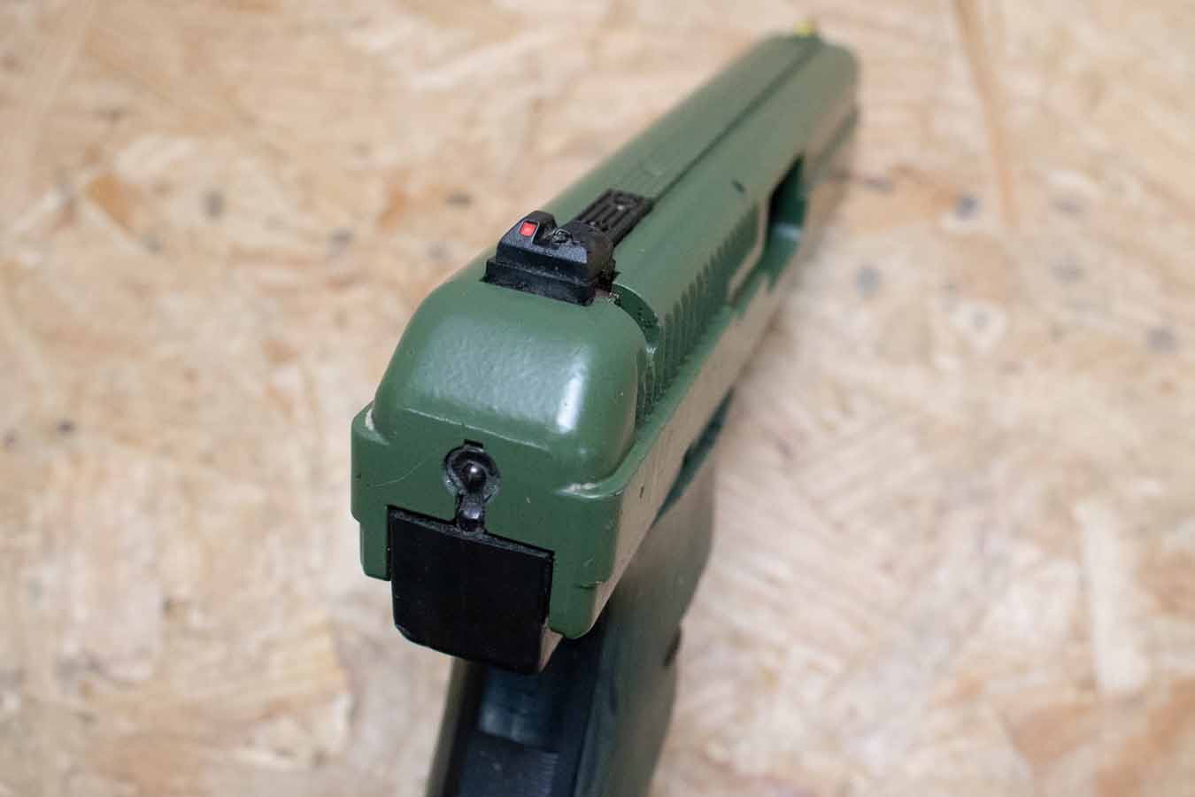 HI POINT JCP 40 S&W Police Trade-In Pistol with Green Finish