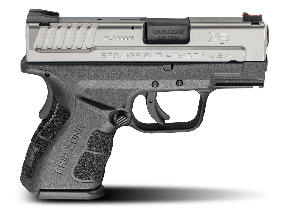 Springfield Xd Mod2 40 Sandw Sub Compact Bi Tone With Gripzone 