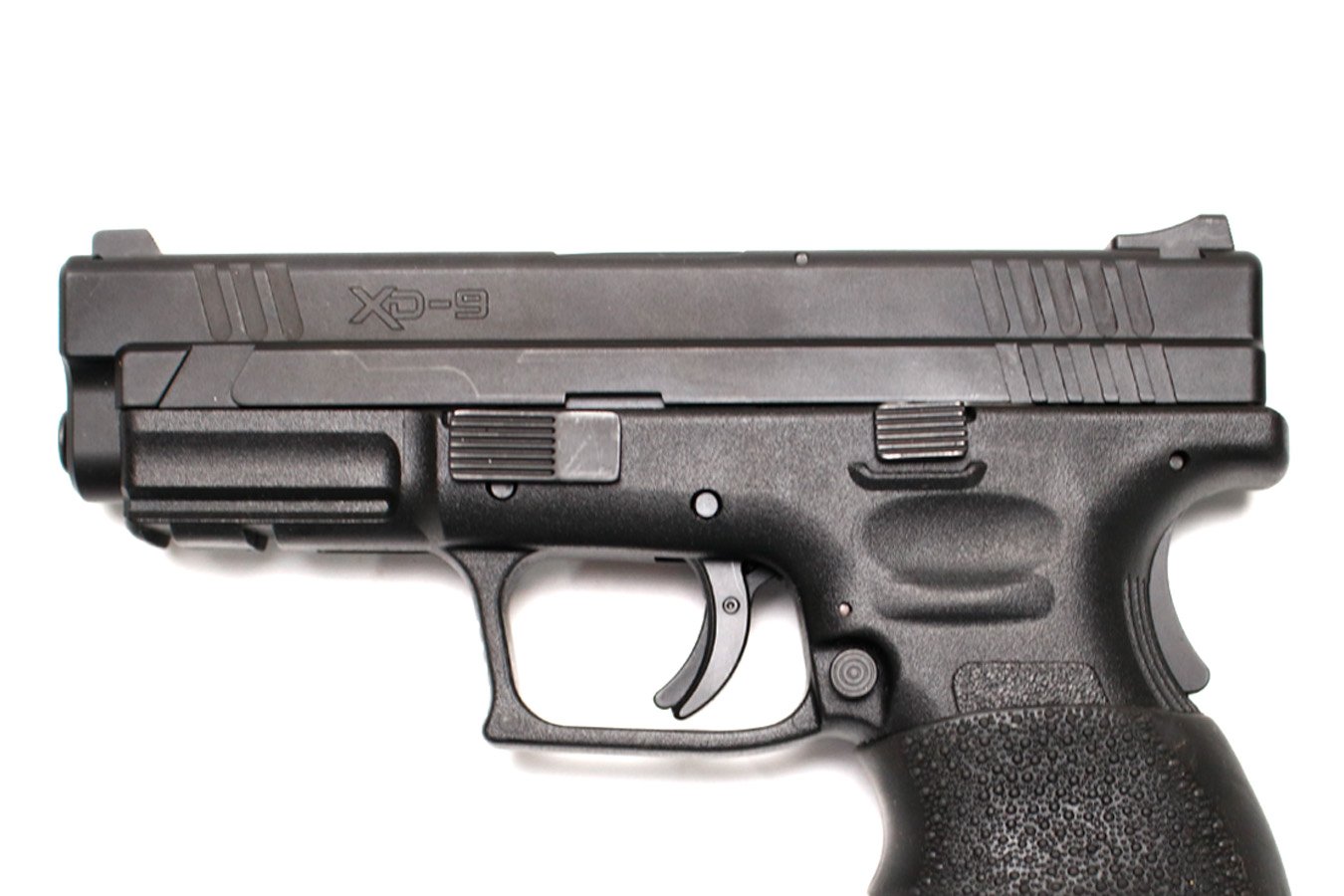 SPRINGFIELD XD-9 9mm Used Police Trade-In Pistol with Two Magazines