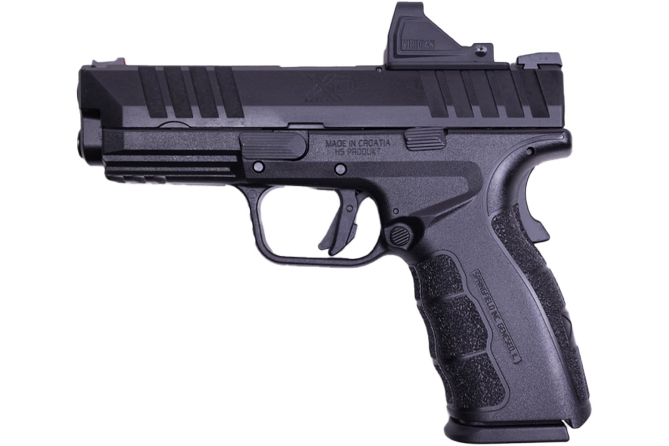 Springfield XD Mod.4 9mm Gear Pac with Viridian Green Dot, Four Mags and Range Bag