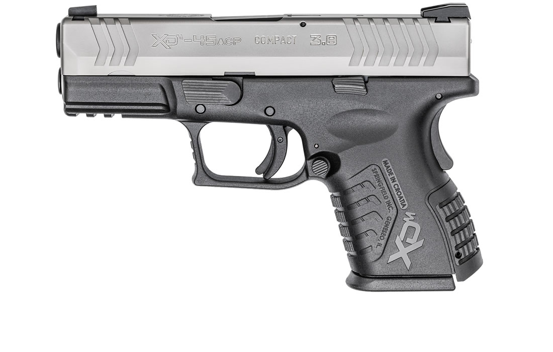 SPRINGFIELD XDM 45ACP 3.8 Compact Bi-Tone Compliant Essentials Package
