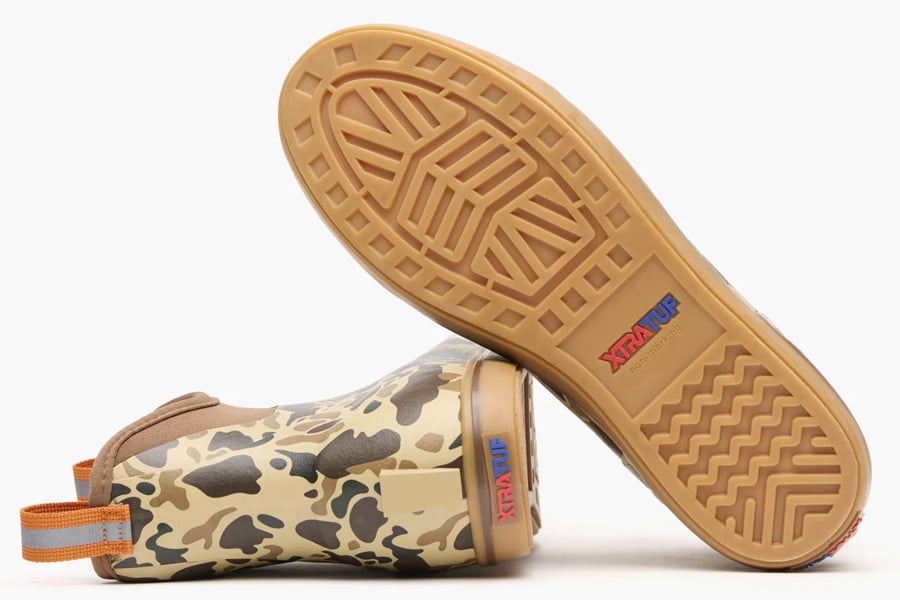 Xtratuf 6 Foot Ankle Deck Boot Duck Camo
