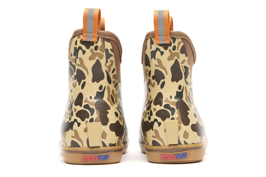 Xtratuf 6 Foot Ankle Deck Boot Duck Camo