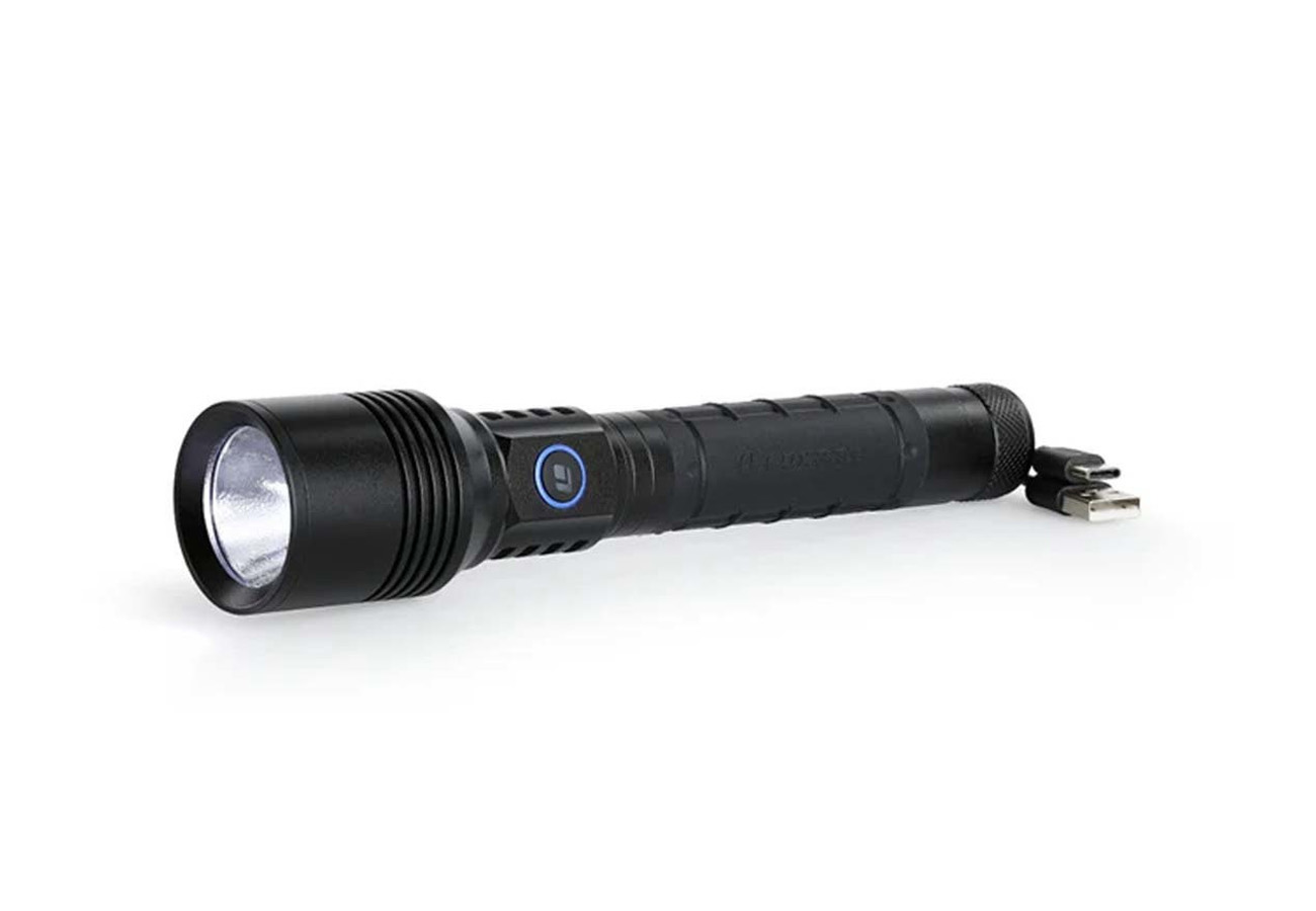 LUXPRO Lux Pro XP918 2500 Lumen Rechargeable Flashlight with Power Bank