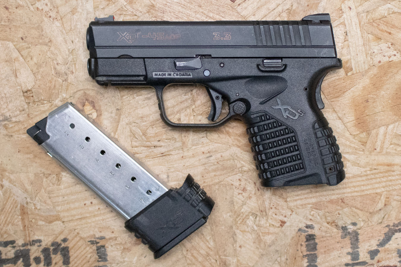 SPRINGFIELD XDS-45 45 ACP Police Trade-In Pistol with Extended Magazine