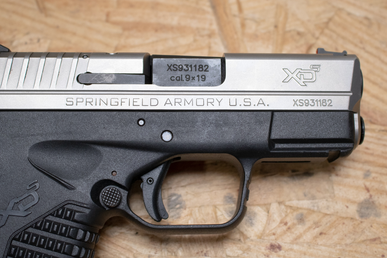 SPRINGFIELD XDS-9 3.3 9mm Police Trade-In Pistol with Bi-Tone Finish 