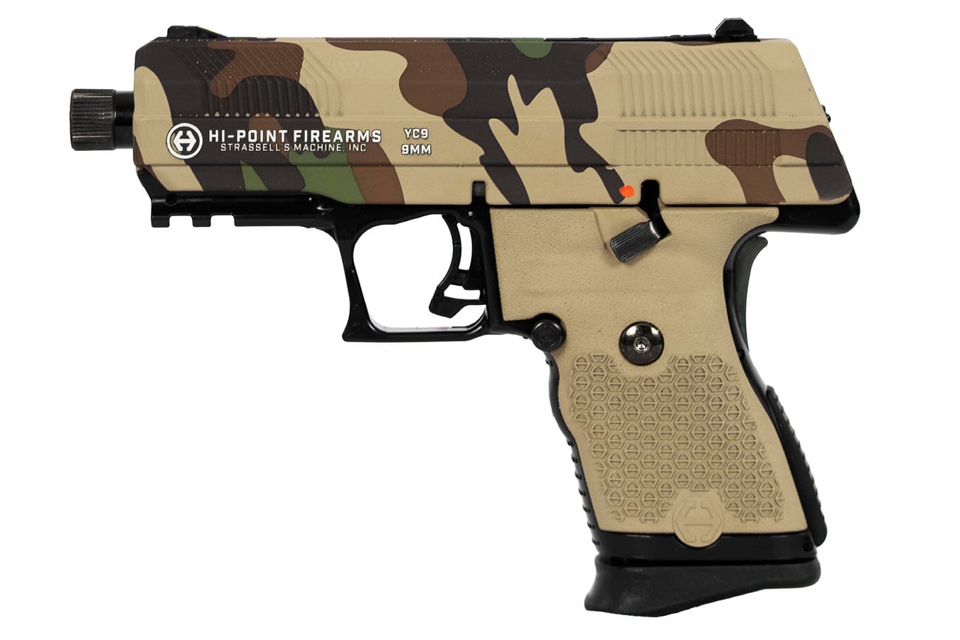 Hi Point YC9 9mm Optic Ready Pistol with Threaded Barrel and M81 ...