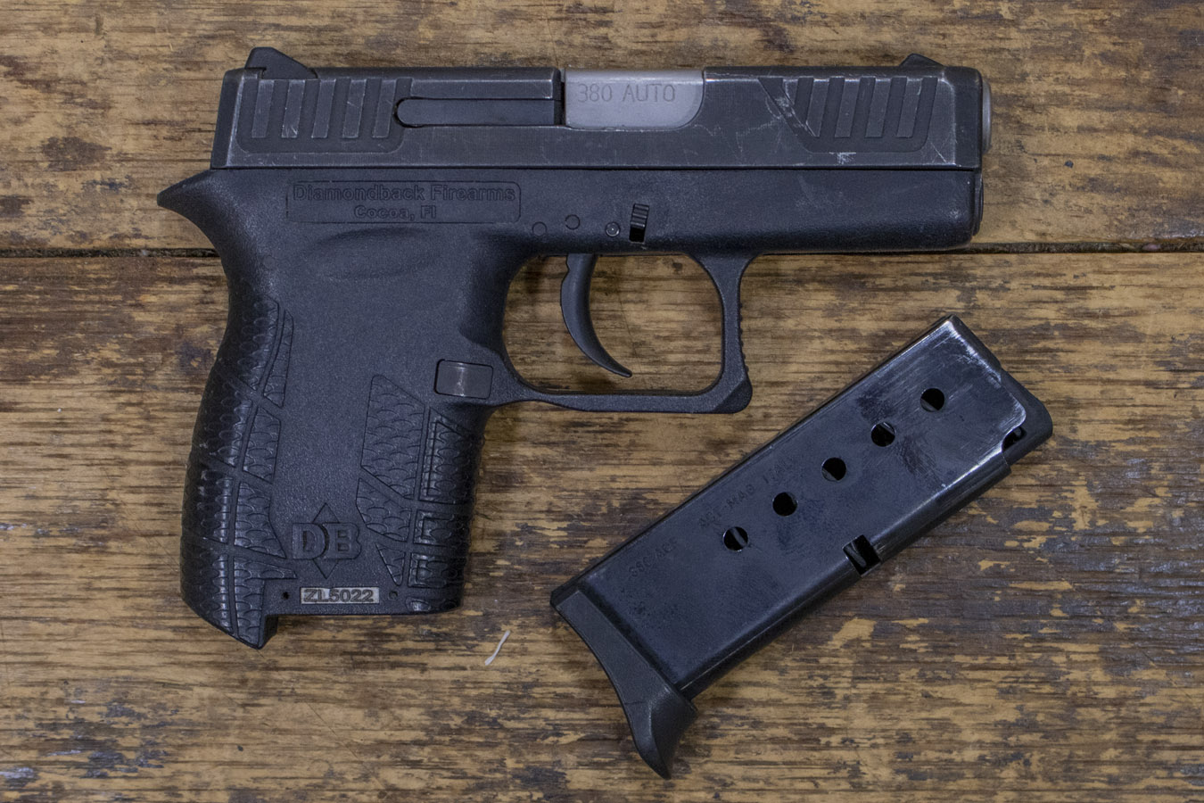 DIAMONDBACK DB380 380 Auto Police Trade-In Pistol