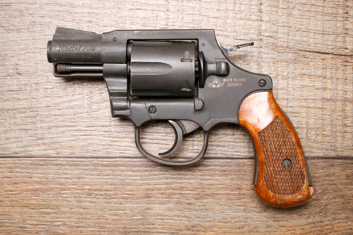 ROCK ISLAND ARMORY 206 38 SPL Police Trade-In Revolver