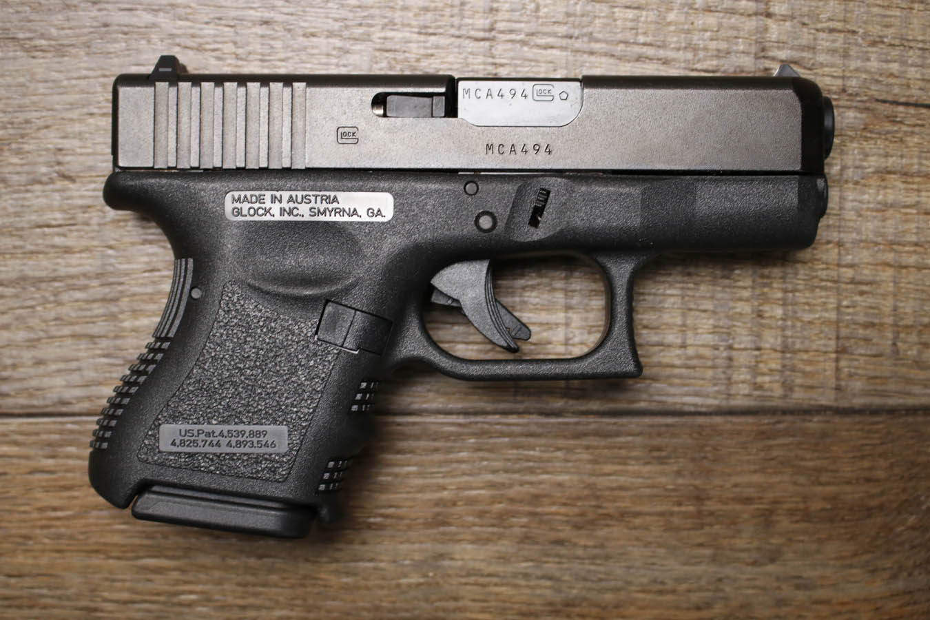 GLOCK 26 Gen3 9mm Police Trade-In Pistol