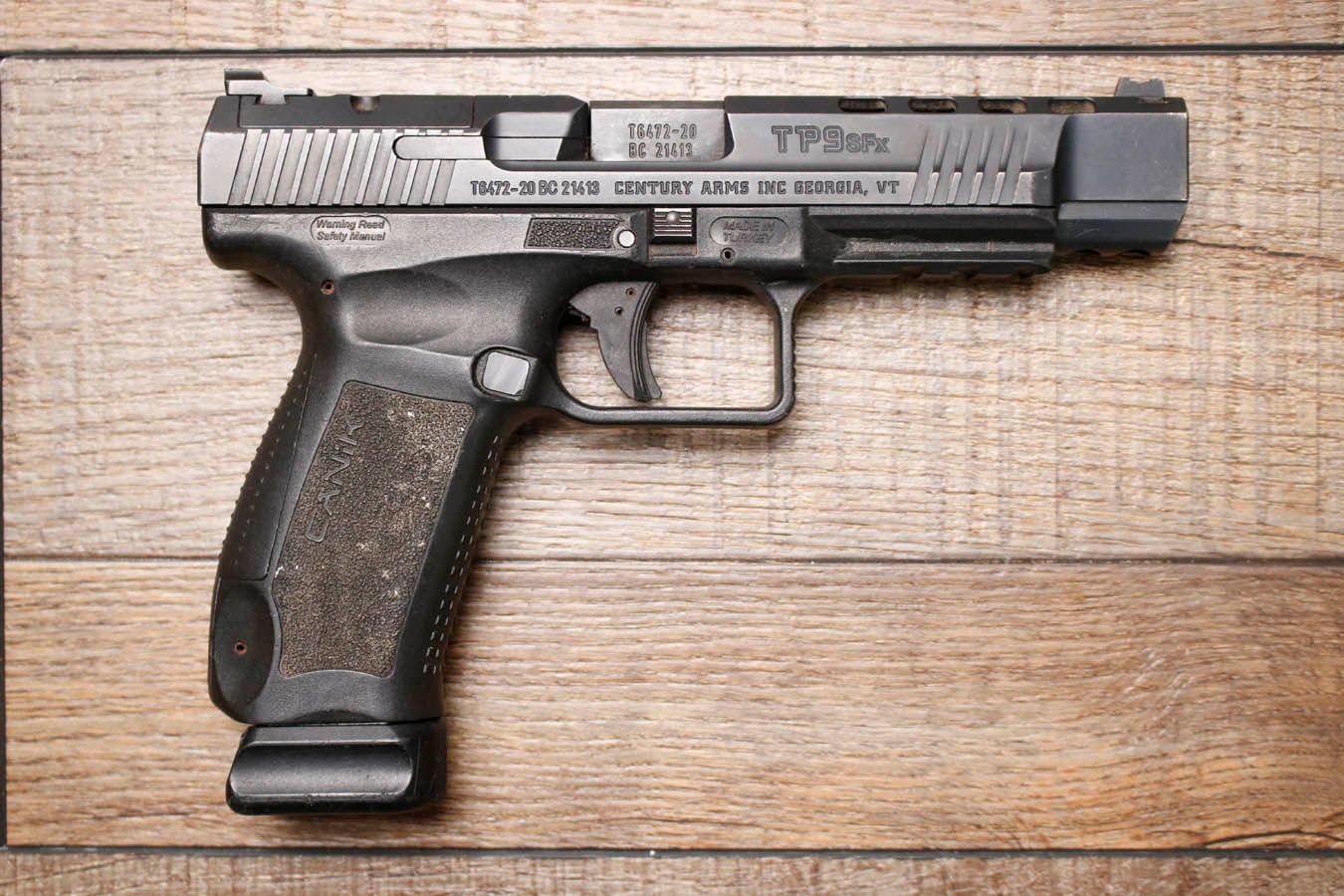 CANIK TP9SFX 9mm Police Trade-In Pistol Optic Ready