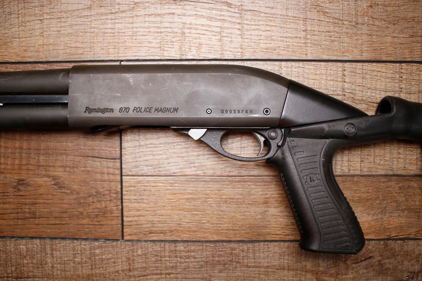 REMINGTON 870 Police Magnum 12GA Police Trade-In Shotgun with Magpul Forend