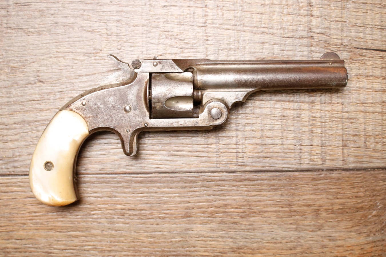 SMITH AND WESSON Top Break 32SW Police Trade-In Revolver