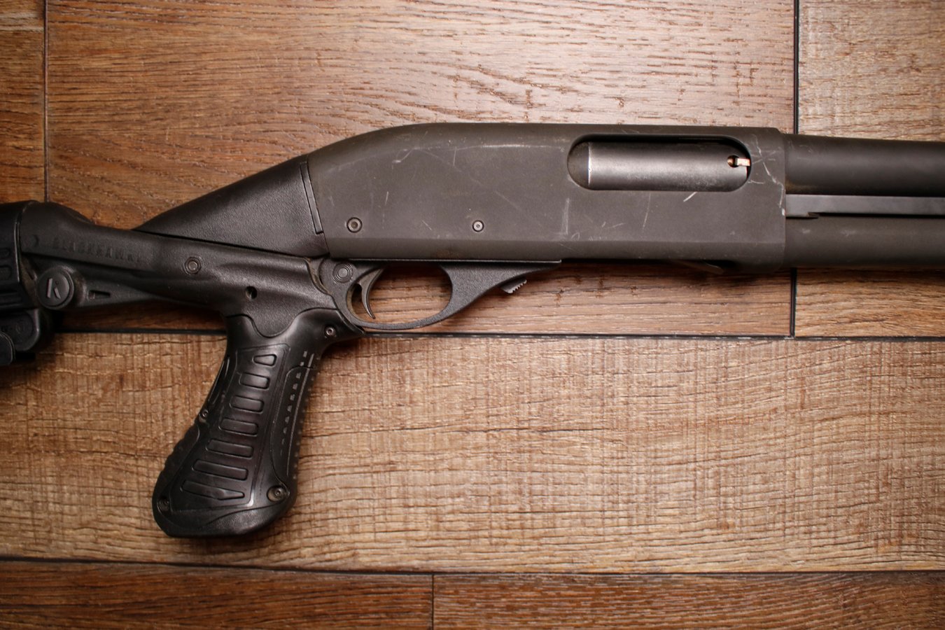 REMINGTON 870 Police Magnum 12GA Police Trade-In Shotguns with Pistol Grip and Rifle Sights