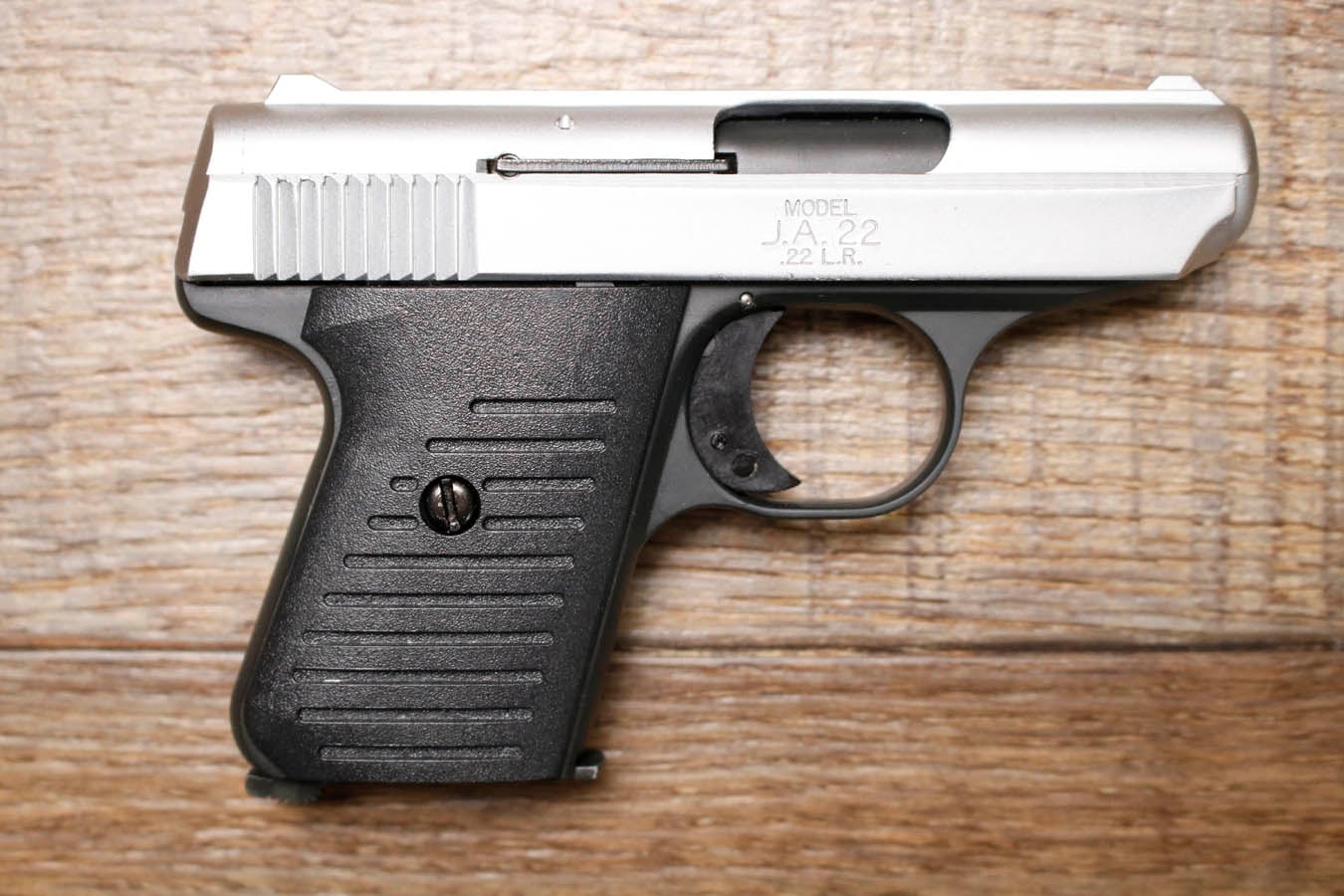 JIMENEZ ARMS J.A. 22 22LR Police Trade-In Pistol with Holster