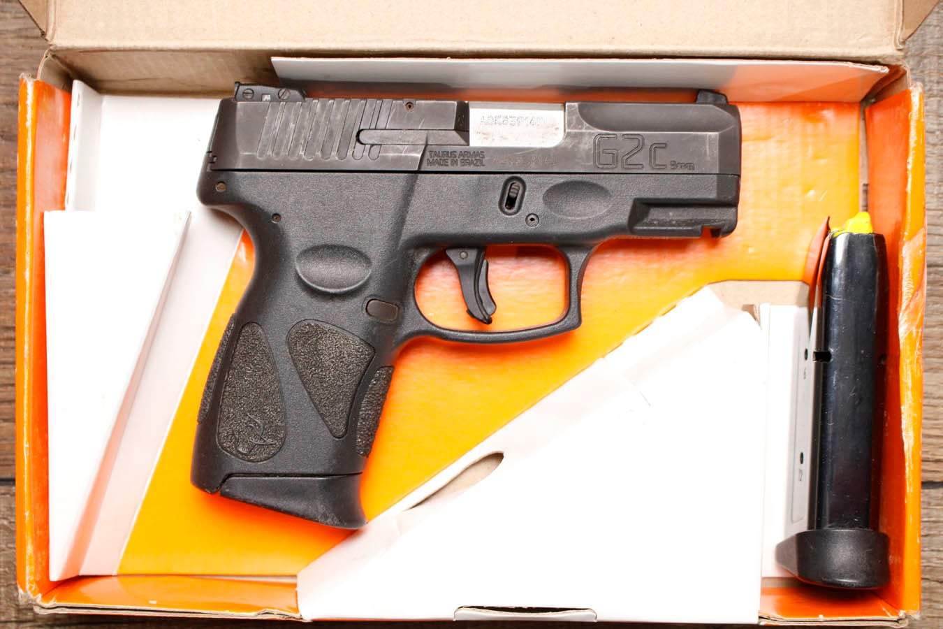 TAURUS G2C 9mm Police Trade-In Pistol with Original Box and 2 Magazines