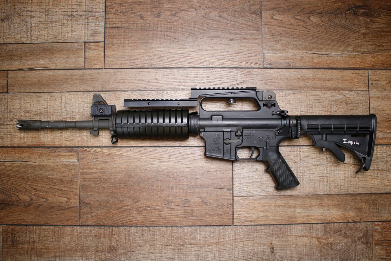BUSHMASTER XM15-E2S 5.56mm Police Trade-In Rifle with Carry Handle and Law Enforcement Restricted Rollmark (No Magazine)