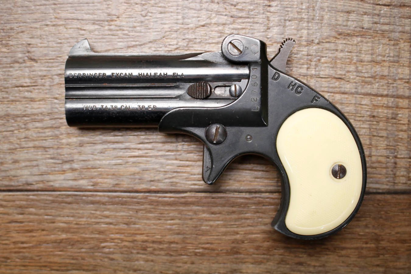 EXCAM TA38 38 Special Police Trade-In Derringer