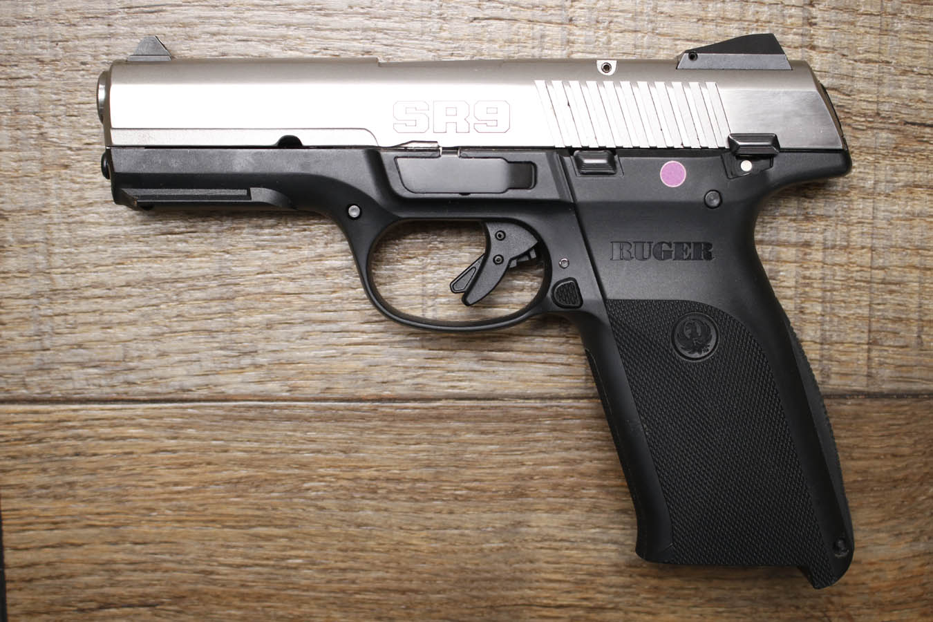 RUGER SR9 9mm Police Trade-In Pistol (No Magazine)