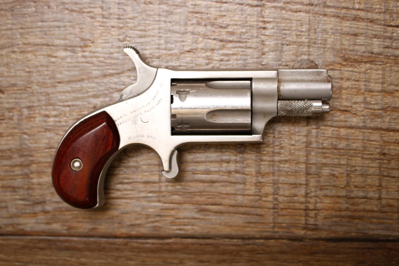 NORTH AMERICAN ARMS 22LR Police Trade-in Mini-Revolver