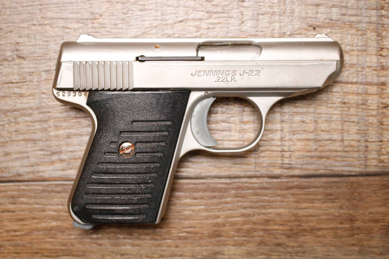 JENNINGS J-22 22 LR Police Trade-In Pistol (No Magazine)