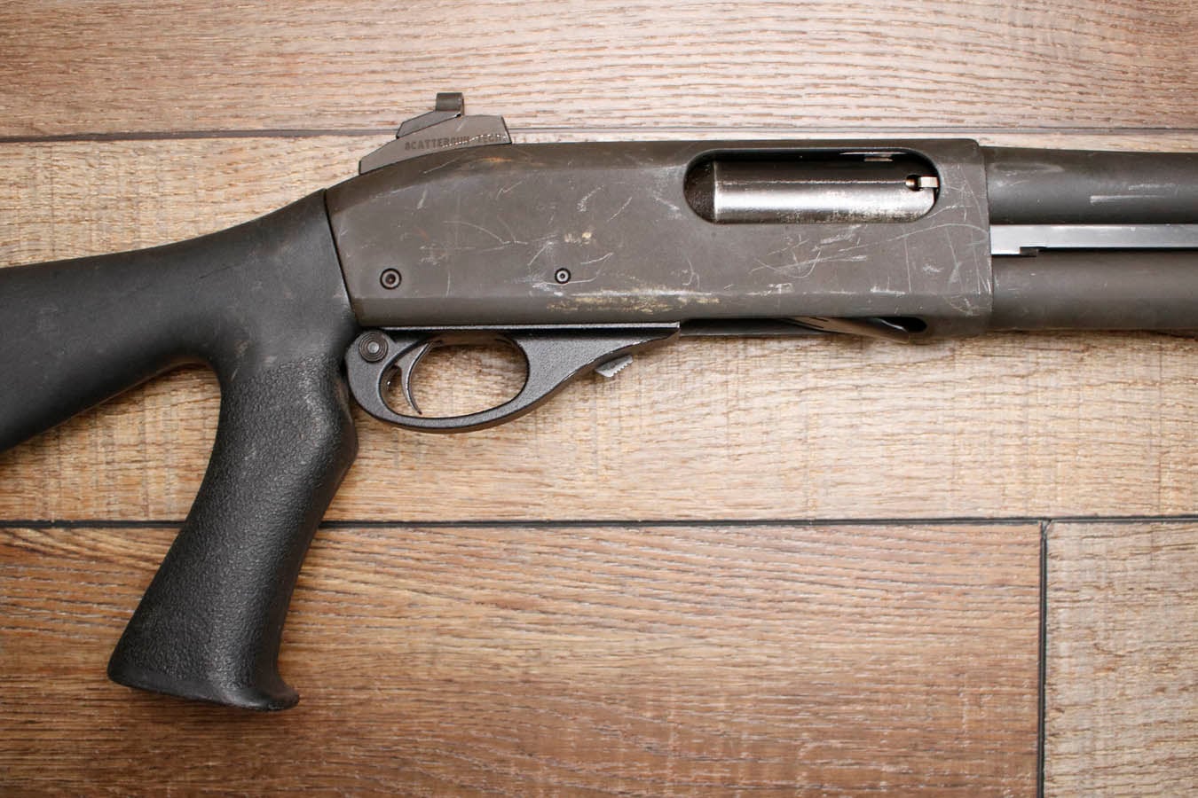 REMINGTON 870 Police Magnum 12GA Police Trade-In Shotgun with Sure Fire Flashlight