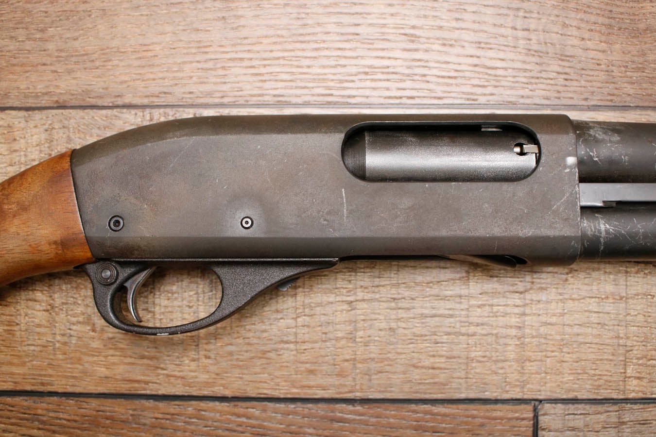 REMINGTON 870 Police Magnum 12GA Police Trade-In Shotgun with Flashlight